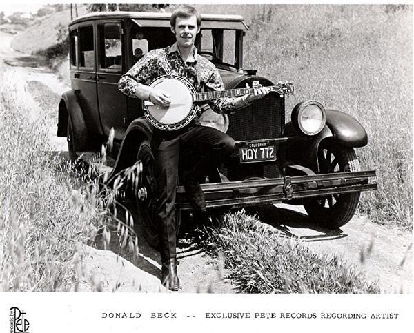 Donald with his 1927 Buick
