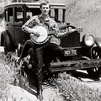Donald with his 1927 Buick
